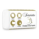 SERVETELE ALBE 33X33 – 1/4