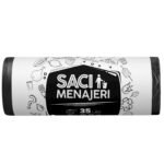 SACI URBAN LDPE 35 L 15 BUC/ROLA