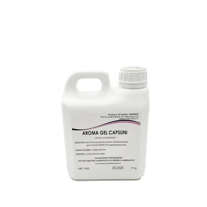 depozit alimente-aroma gel capsuni