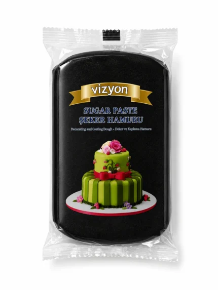 pastă de zahăr neagră Vizyon 1 kg