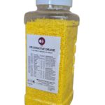 vermicelli decorativi galbeni pentru torturi și prăjituri