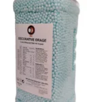 perle decorative turcoaz perlate pentru torturi și prăjituri