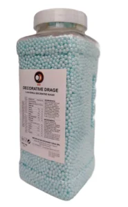 perle decorative turcoaz perlate pentru torturi și prăjituri