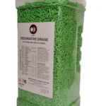 vermicelli decorativi verzi din zahăr pentru torturi și prăjituri