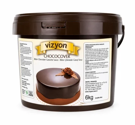 ganache ciocolată bitter Vizyon Chococover