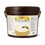 sos ganache ciocolată albă White Chocolate Ganache Sauce