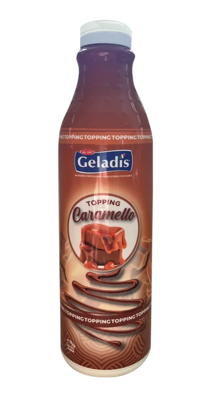 topping caramel pentru înghețată Caramello flacon 1 kg