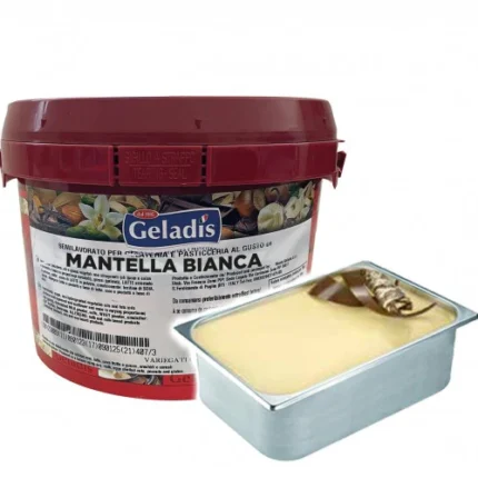 cremă albă tartinabilă Mantella Bianca 3 kg