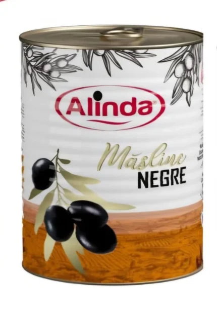 măsline negre Alinda 400 g cutie