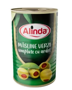 măsline verzi umplute cu ardei 2.5 kg