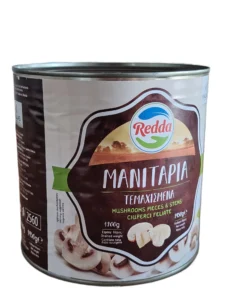 Ciuperci feliate 2450 g cu greutate scursă 1200 g