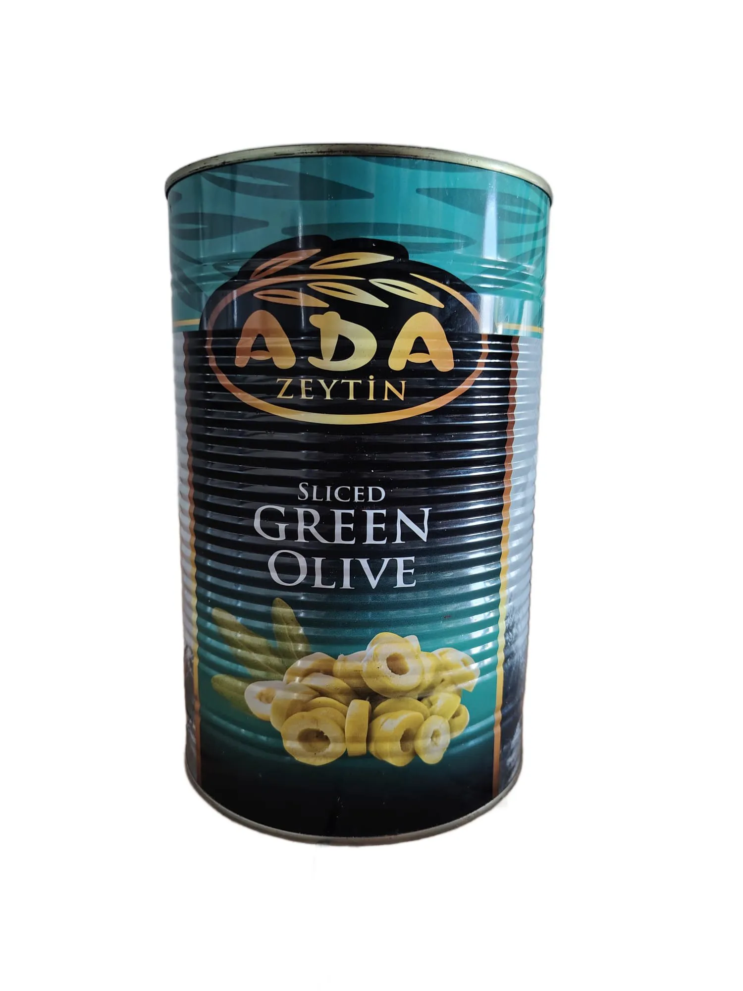 Măsline verzi feliate 4300 g cu greutate scursă 2000 g Măsline verzi feliate 4300 g cu greutate scursă 2000 g