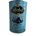 Măsline negre fără sâmburi 4300 g în saramură