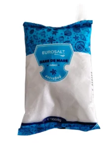 Sare de mare iodată extrafină 1 kg Eurosalt