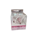 Forme brioșe florale roz Wilton – 24 buc