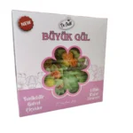 Flori comestibile din napolitană Dr. Gusto cu 25 trandafiri mari și 75 frunze jumbo