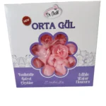 Trandafiri comestibili medii Dr. Gusto 50 flori și 100 frunze jumbo